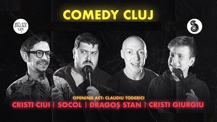 2.02 Stand-up by Comedy: Socol, Sașa, Cristi Giurgiu, Dragoș Stan