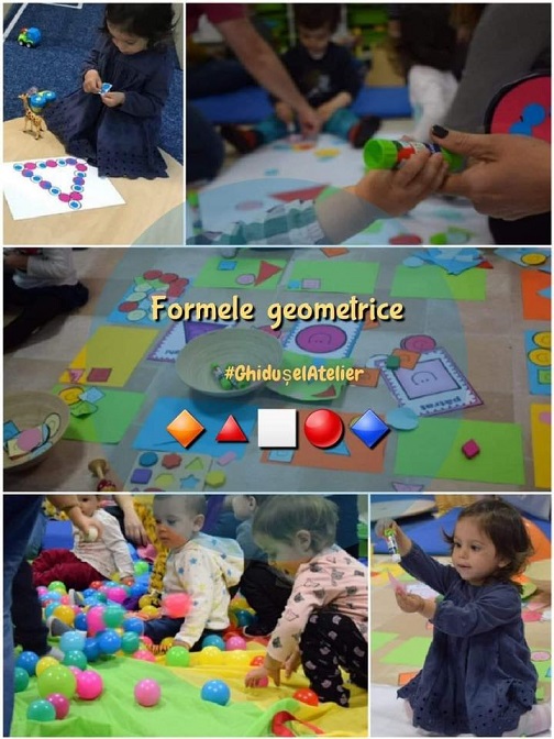 15.03 Eveniment pentru copii: Formele geometrice