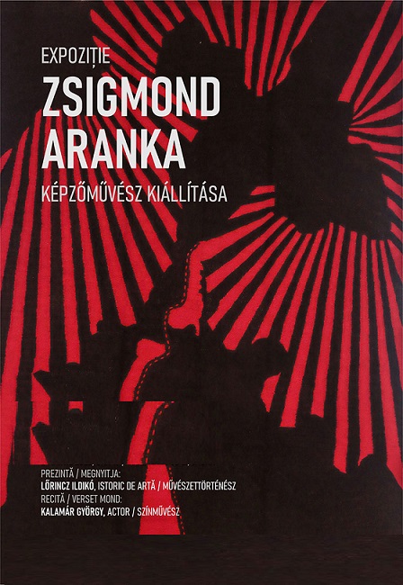 20.03 Expoziție: Zsigmond Aranka