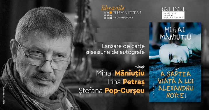 26.04 Lansare de carte: A șaptea viață a lui Alexandru Royce