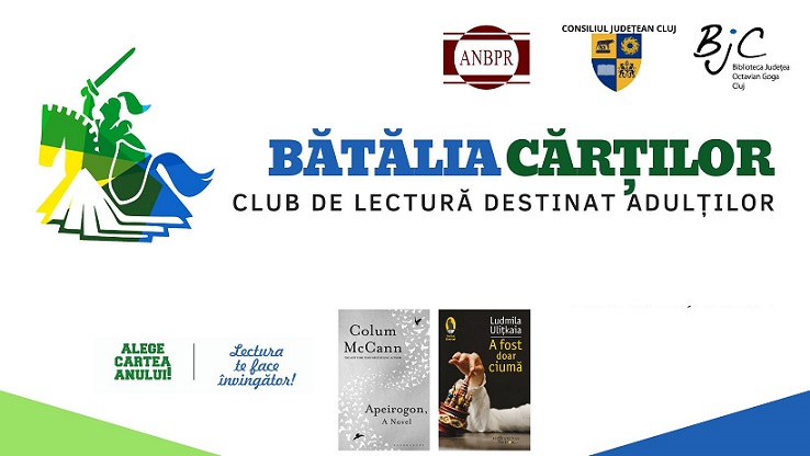 27.04 Club de lectură destinat adulților: Bătălia cărților
