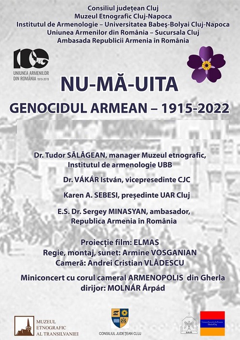 28.04 Nu-mă-uita. Genocidul armean – 1915-2022