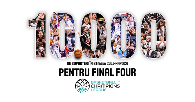 5.04 Eveniment sportiv: U-BT Cluj-Napoca vs. MHP Riesen Ludwigsburg
