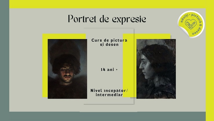 27.04 Curs de pictură și desen: Portret de expresie