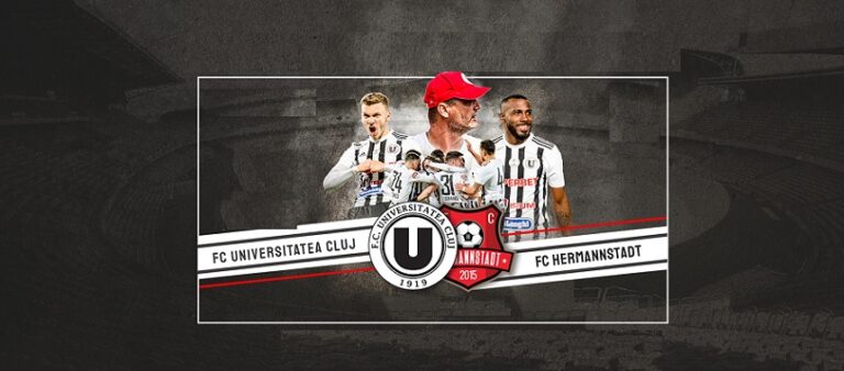 10.05 Eveniment sportiv:  FC Universitatea Cluj – FC Hermannstadt