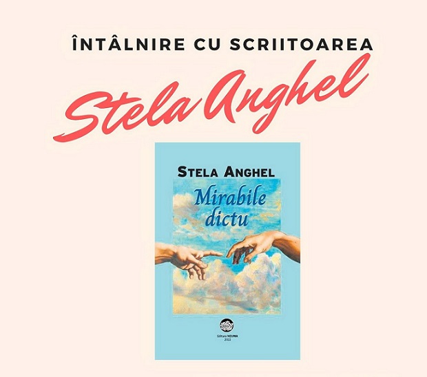 24.05 Întâlnire cu scriitoarea Stela Anghel