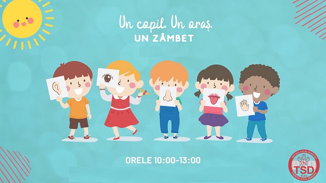 1.06 Eveniment pentru copii: Un copil. Un oraș. Un zâmbet