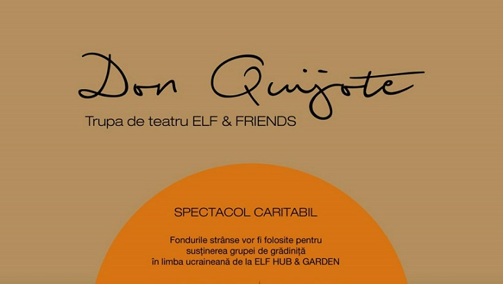 12.05 Spectacol de teatru caritabil: Don Quijote
