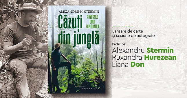 23.06 Lansare de carte: Căzuți din junglă