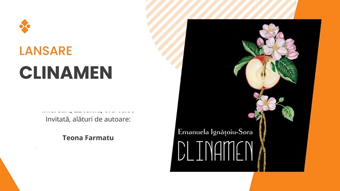 22.06 Lansare de carte: Clinamen