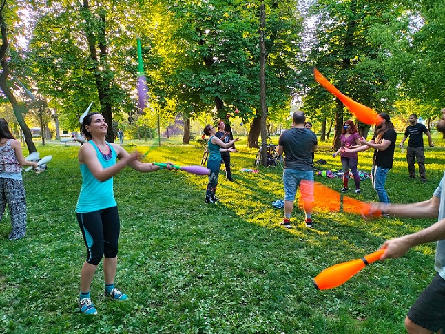 20.07 Atelier: Jonglerii pentru adulți