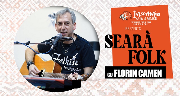 25.06 Seară Folk cu Florin Camen
