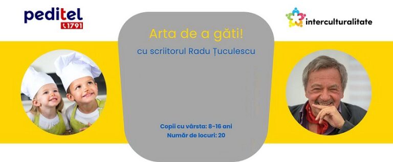 29.07 Eveniment pentru copii: Arta de a găti