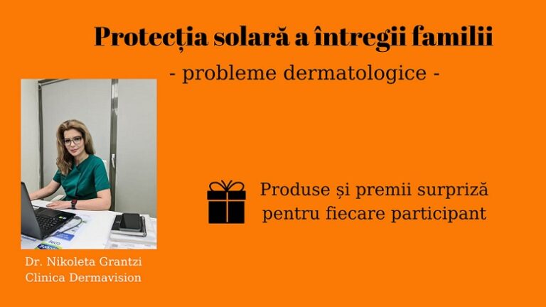 13.07 Workshop: Protecția solară a întregii familii