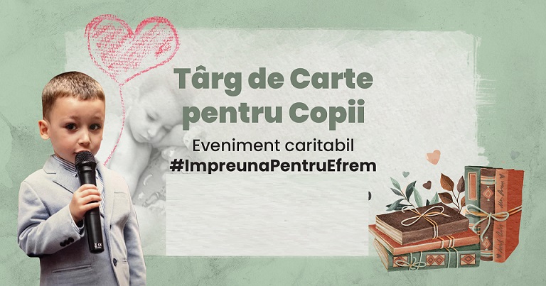6-7.08 Eveniment caritabil: Târg de carte de copii