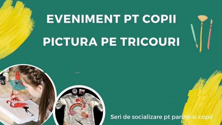 24.08 Atelier de pictura pe tricouri