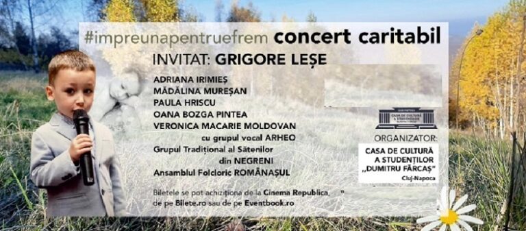 23.09 Concert Caritabil: Împreună Pentru Efrem