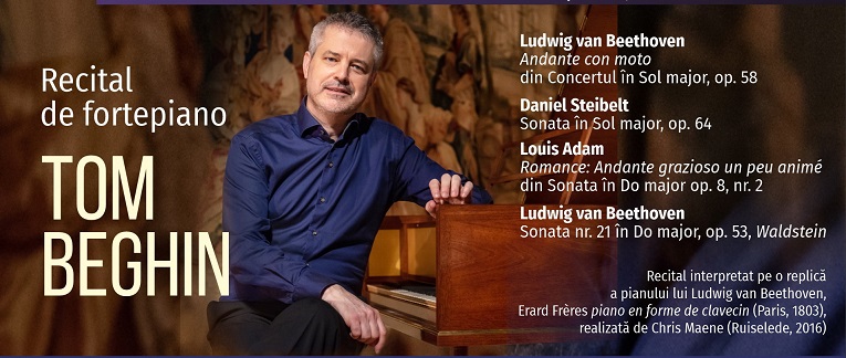 20.09 Recital de fortepiano: Tom Beghin