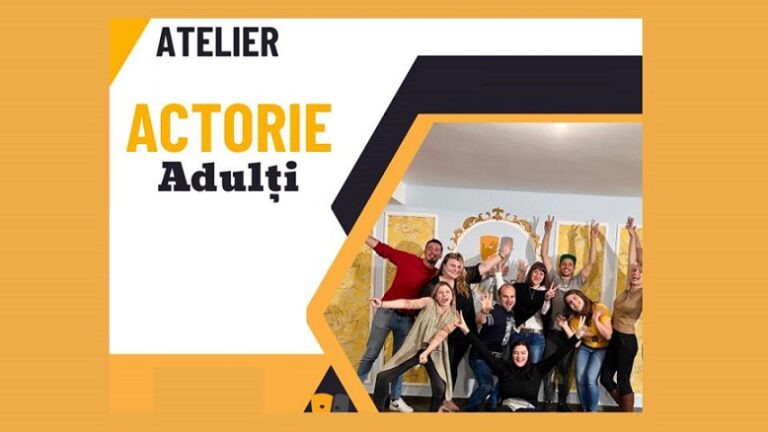 26.10 Atelier de actorie si improvizație