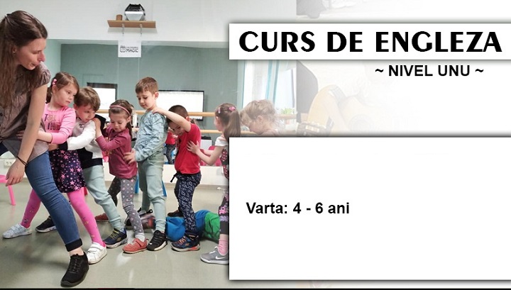 26.09 Eveniment pentru copii: Curs de limba engleza prin joaca