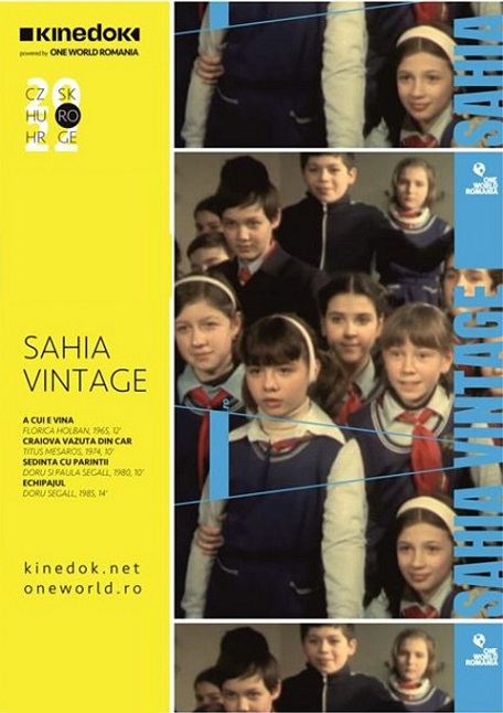 13.10 Proiecție de filme documentare KineDok: Selecție Sahia