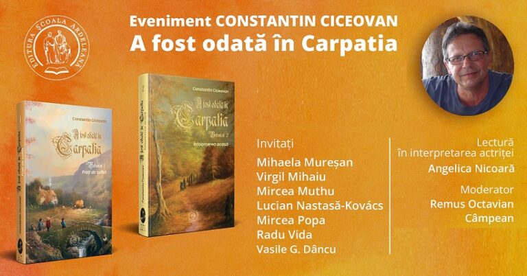 17.11 Lansare de carte: A fost odată în Carpatia