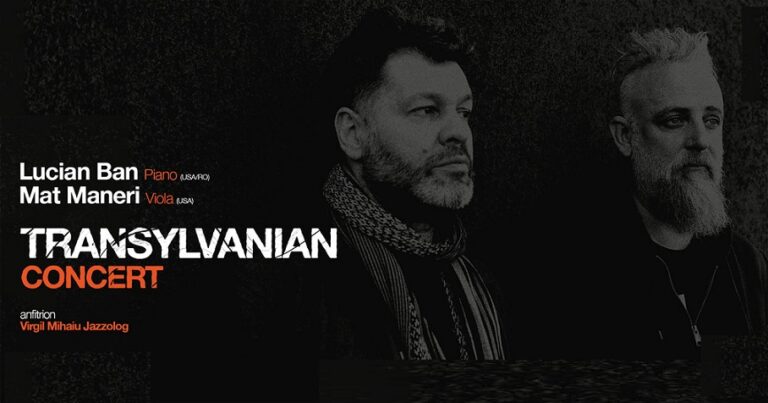 19.11 Concert: Lucian Ban & Mat Maneri