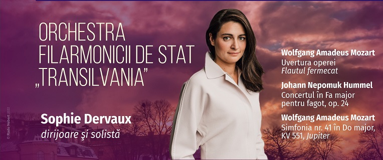 10.11 Concert simfonic – dirijoare şi solistă Sophie Dervaux