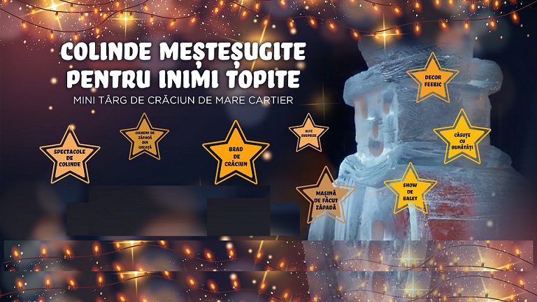 6-11.12 Târg de Crăciun: Colinde Meșteșugite pentru Inimi Topite