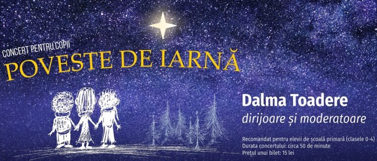 20.12 Concert pentru copii: Poveste de iarnă