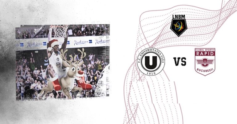 23.12 Eveniment sportiv: U-BT Cluj-Napoca vs. Rapid Bucureşti