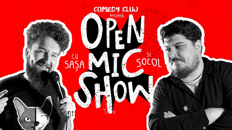 21.02 Open mic cu Sașa și Socol