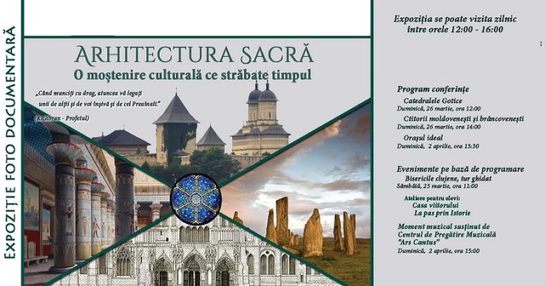23.03 Expozitie: Arhitectura sacră