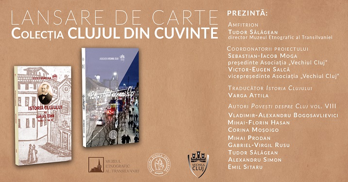 11.03 Lansare de carte: Istoria Clujului si Povesti despre Cluj
