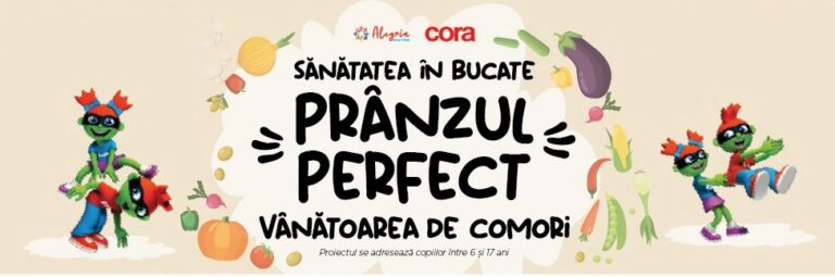 17.03 Eveniment pentru copii: Prânzul perfect