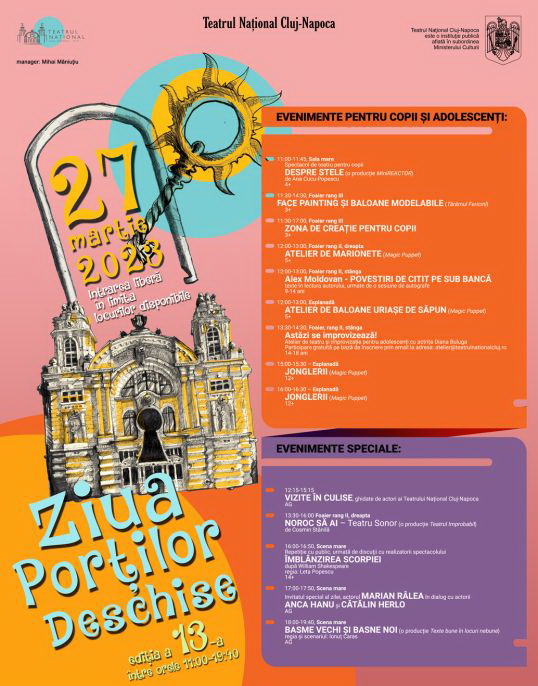 27.03-2.04 Sapte evenimente de neratat saptamana aceasta la Cluj