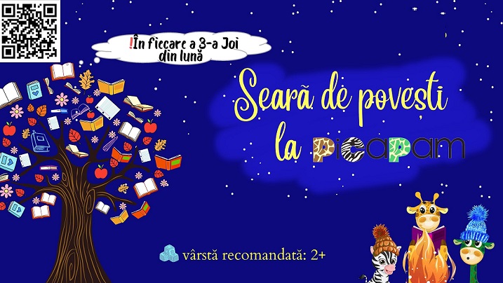 20.04 Atelier: Seară de Povești la Picapam