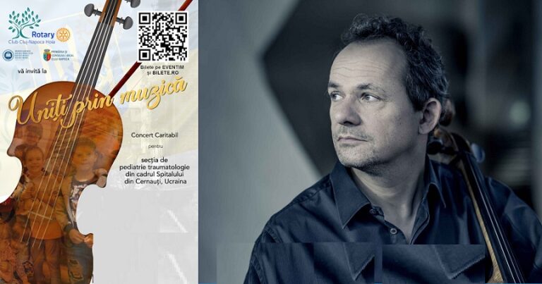 26.04 Concert caritabil: Uniti prin muzica