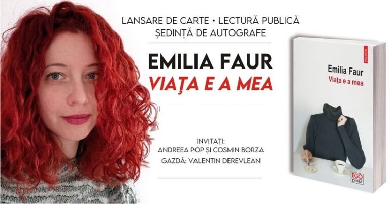 25.04 Lansare de carte: Viața e a mea