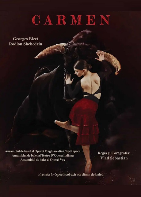 9.05 Premiera Spectacol de balet: Carmen