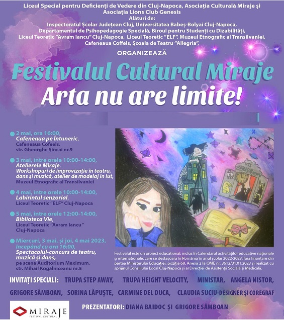 3.05 Spectacol concurs: Festivalul Cultural Miraje