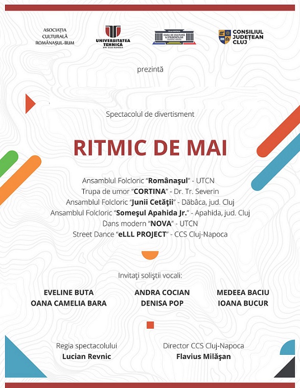 17.05 Spectacol: Ritmic de Mai