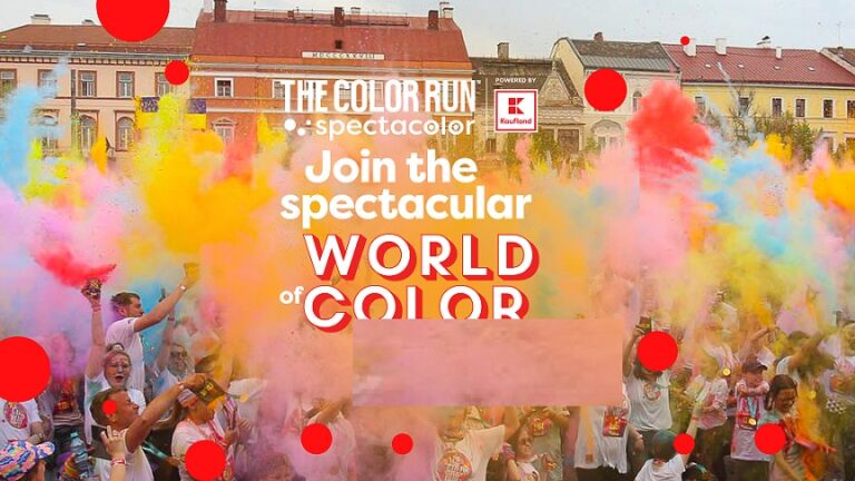 6.05 Eveniment sportiv: The Color Run Spectacolor