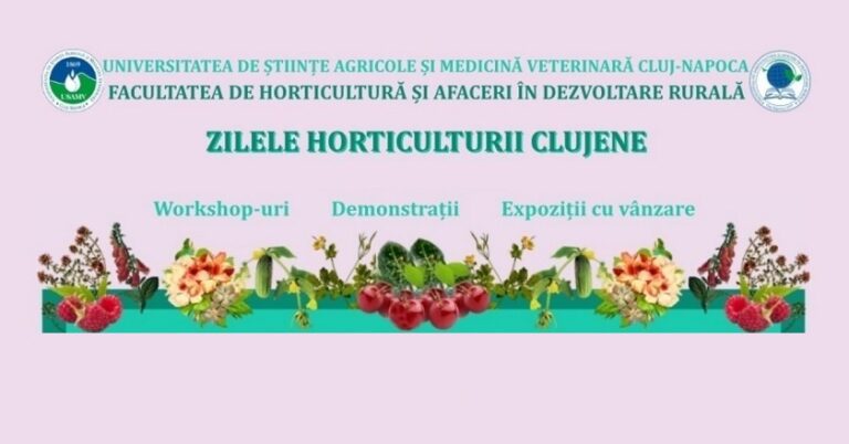 19-21.05 Zilele Horticulturii Clujene