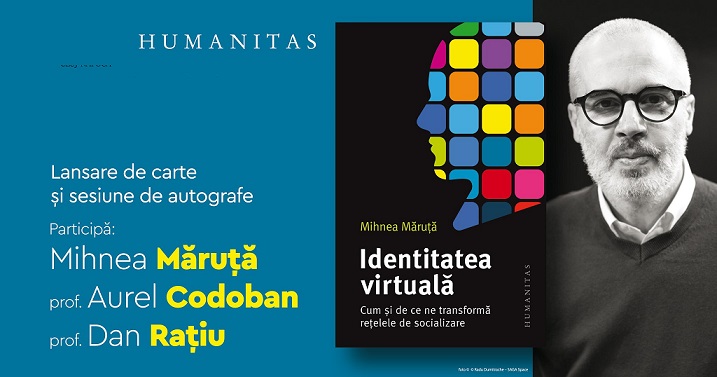 15.06 Lansare de carte: Identitatea virtuală