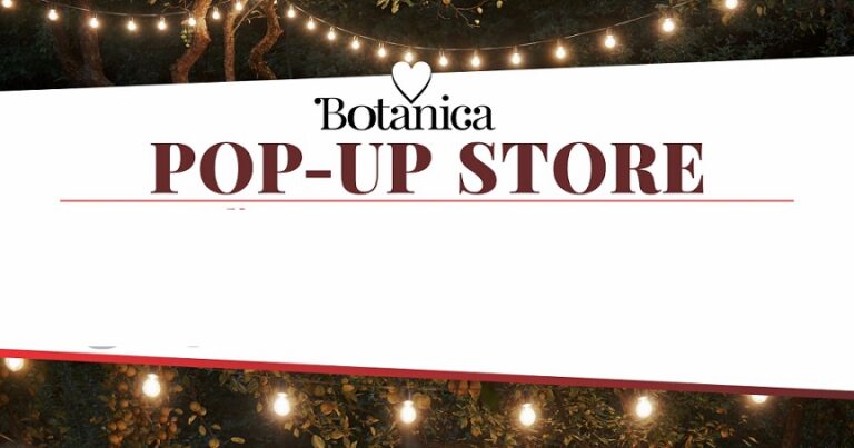 20-23.07 Botanica pop-up store