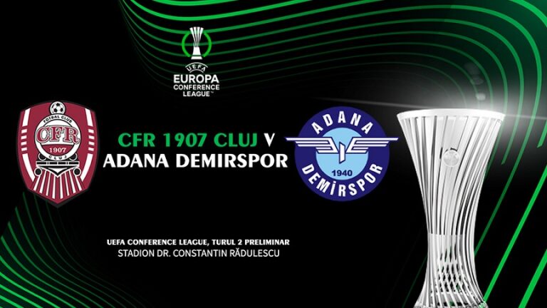 27.07 Eveniment sportiv: CFR Cluj – Adana Demirspor