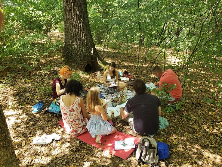23.07 Atelier de mandale: Mandale, picnic și povești la gura scorburii