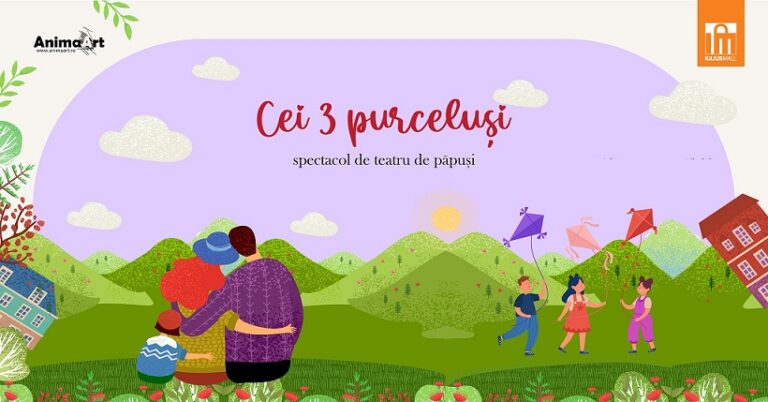 10.08 Teatru de păpuși: Cei trei purceluși