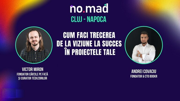 17.08 Seminar: Cum faci trecerea de la viziune la succes în proiectele tale